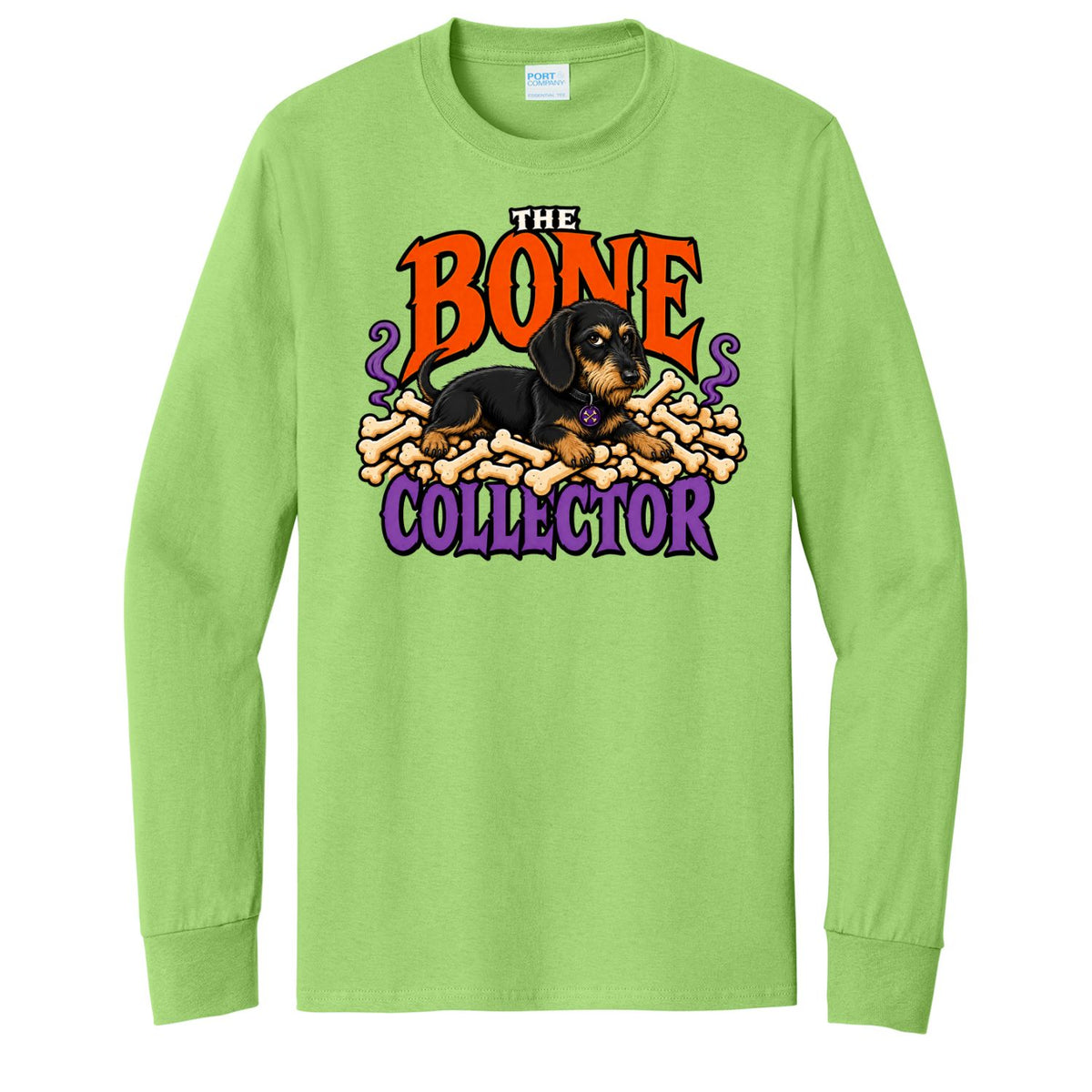 The Bone Collector (Wirehair) Unisex Long-Sleeve T-Shirt