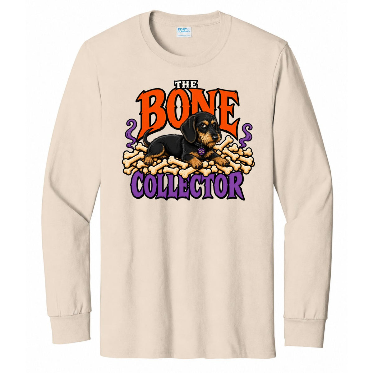 The Bone Collector (Wirehair) Unisex Long-Sleeve T-Shirt