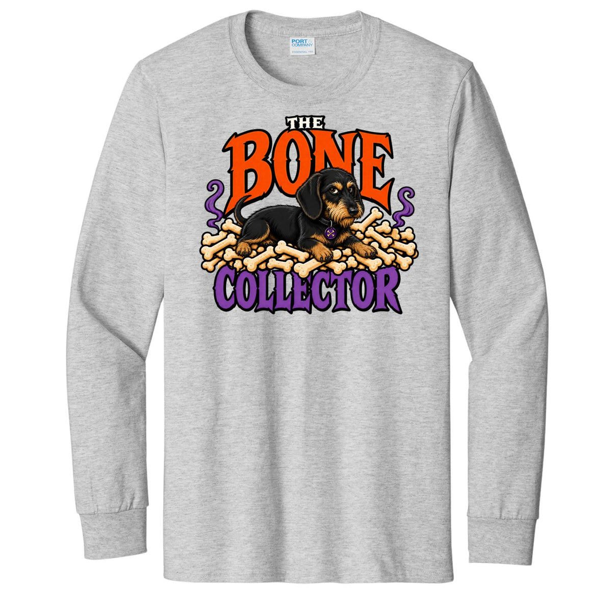 The Bone Collector (Wirehair) Unisex Long-Sleeve T-Shirt