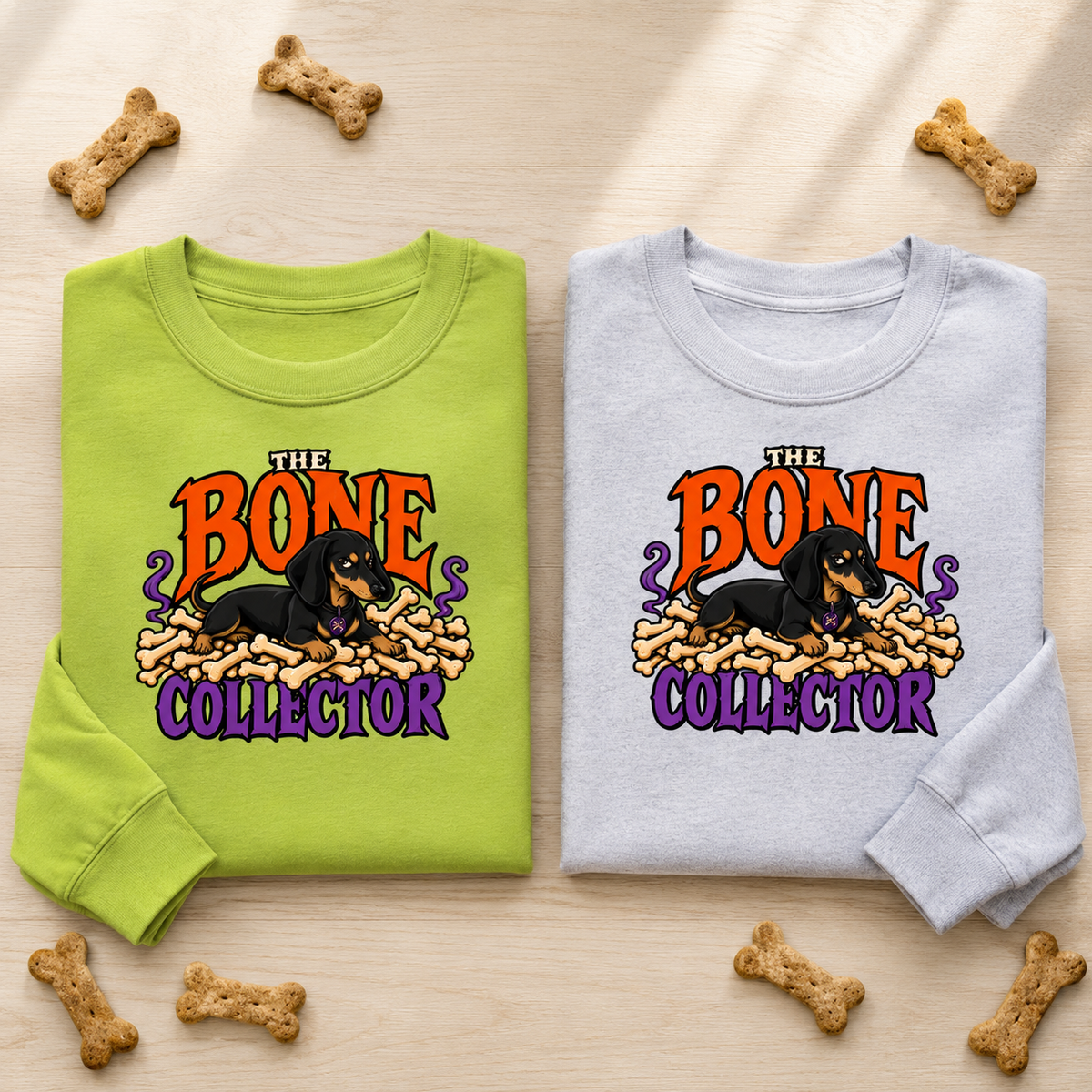 The Bone Collector (Shorthair) Long-Sleeve Unisex T-Shirt