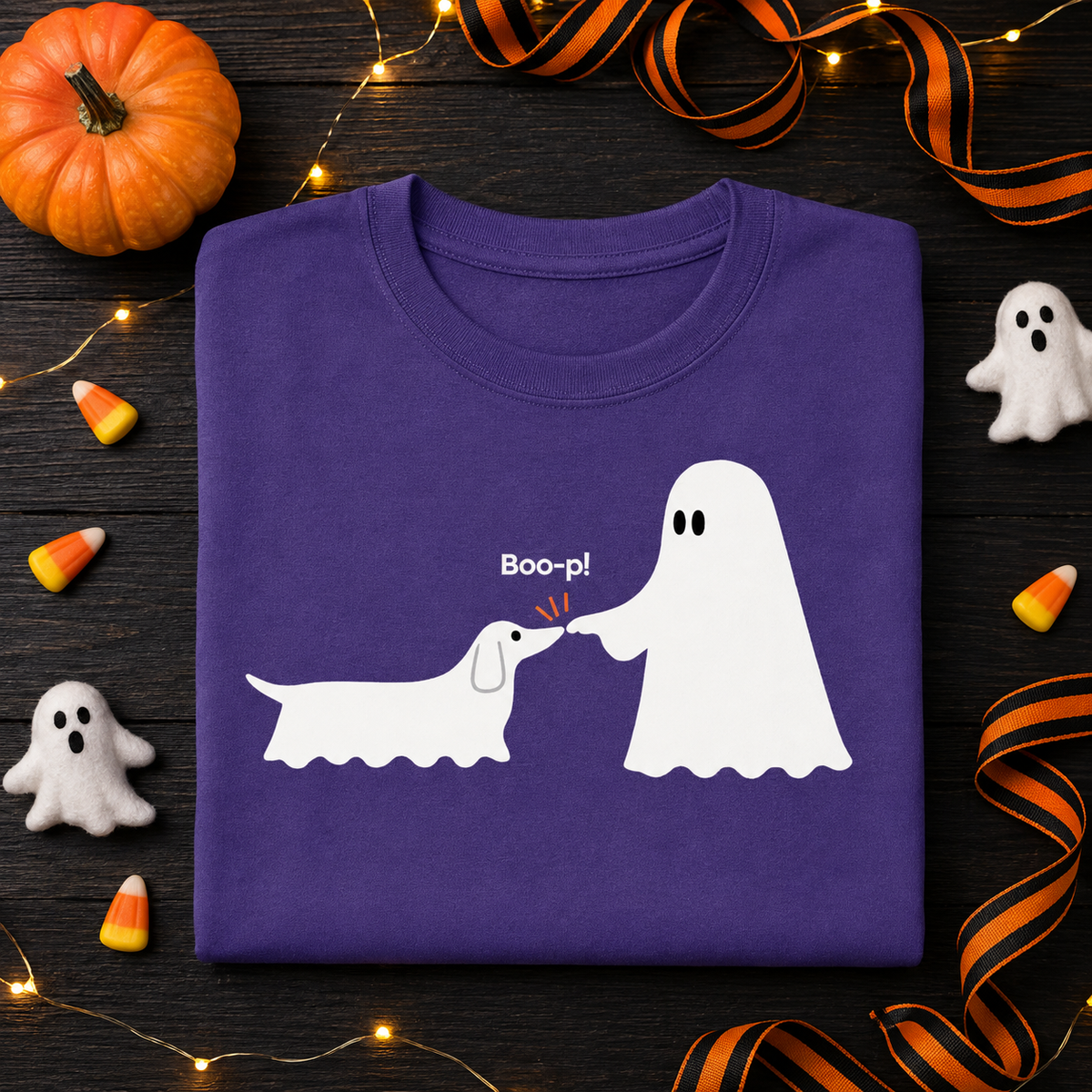 Boo-p Ghosts Unisex Long-Sleeve T-Shirt