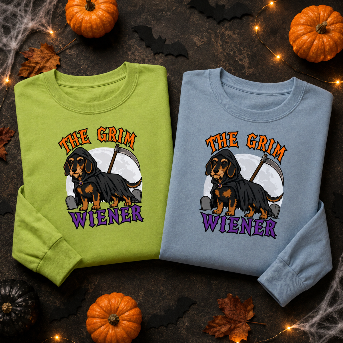 The Grim Wiener Unisex Long-Sleeve T-Shirt