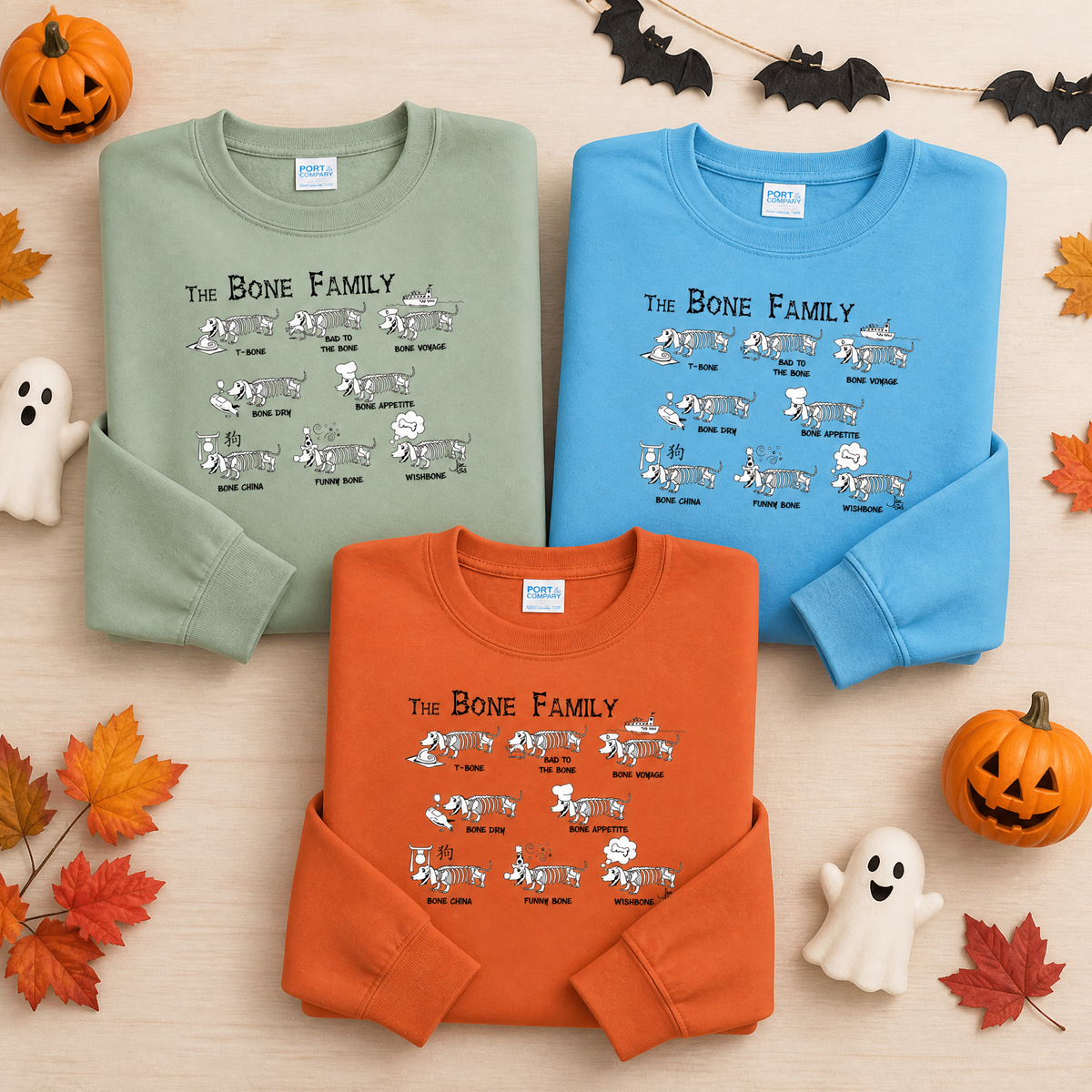 The Bone Family Unisex Long-Sleeve T-Shirt