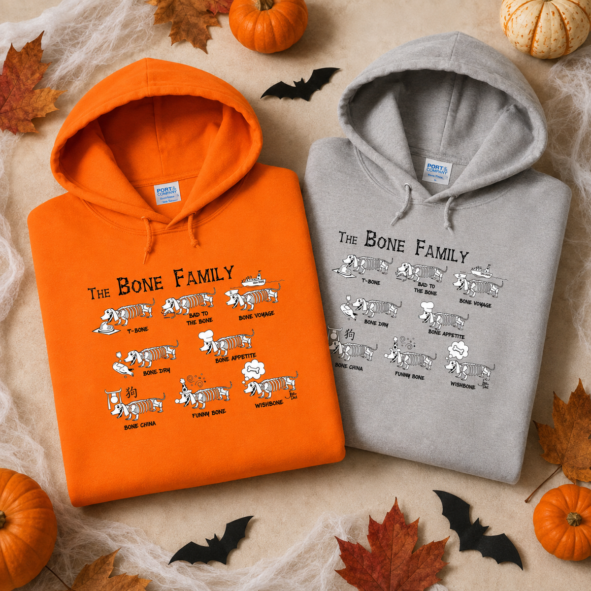 The Bone Family Unisex Hooded Sweatshirt