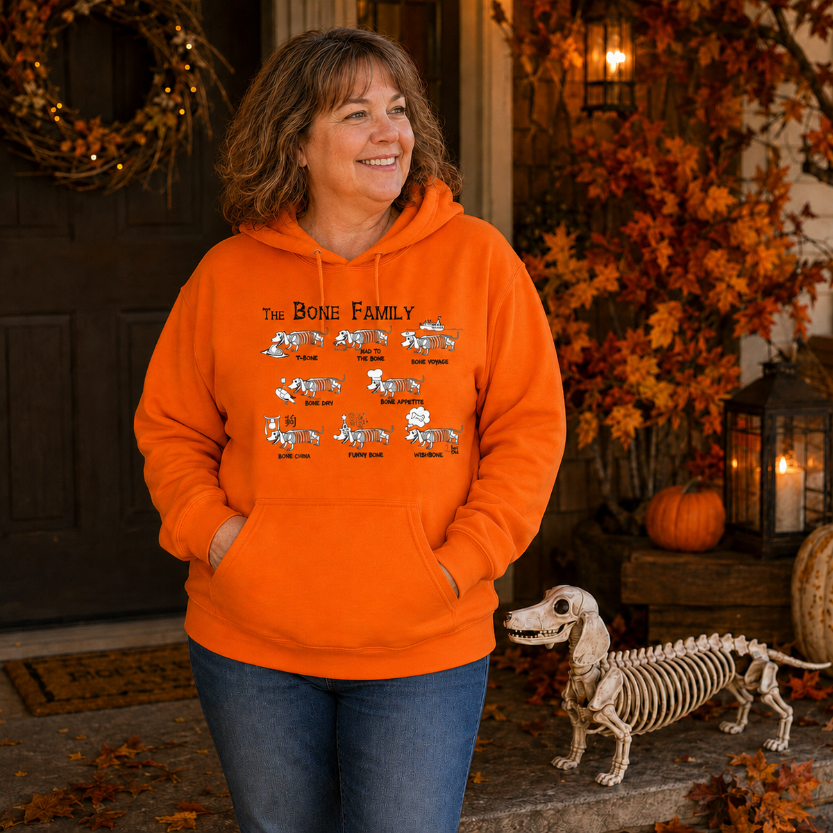 The Bone Family Unisex Hooded Sweatshirt