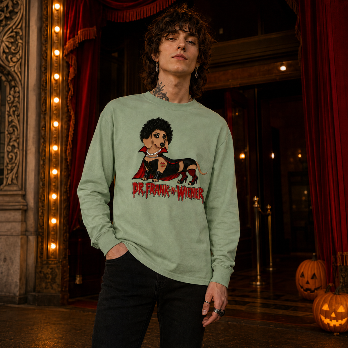 Dr. Frank-N-Wiener Unisex Long-Sleeve Shirt