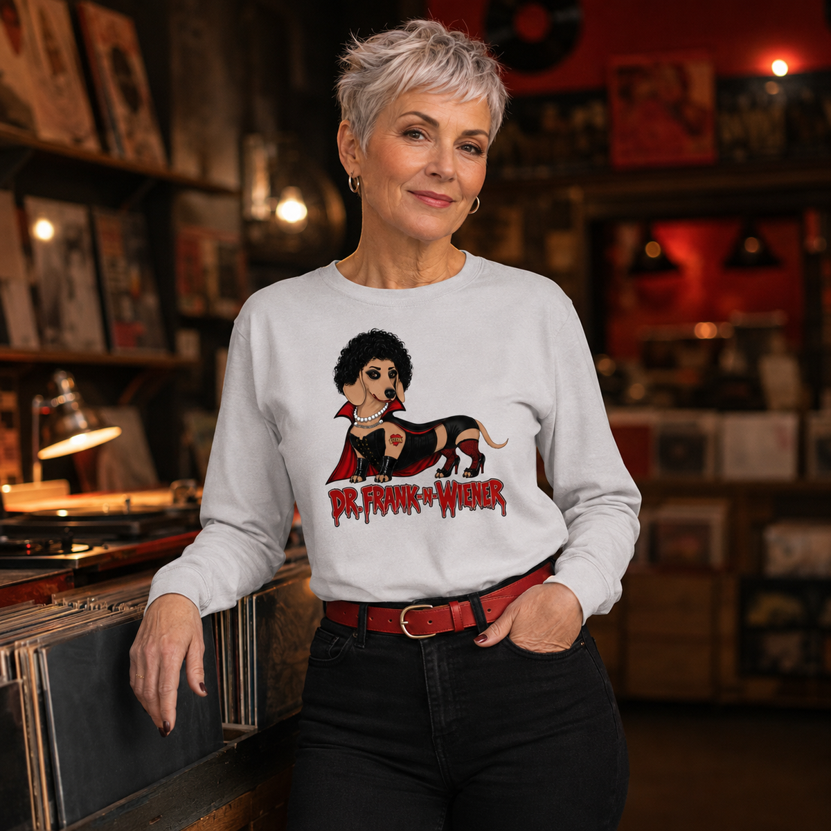 Dr. Frank-N-Wiener Unisex Long-Sleeve Shirt
