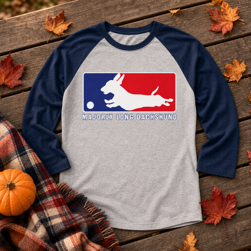 Majorly Long Dachshund Baseball Jersey